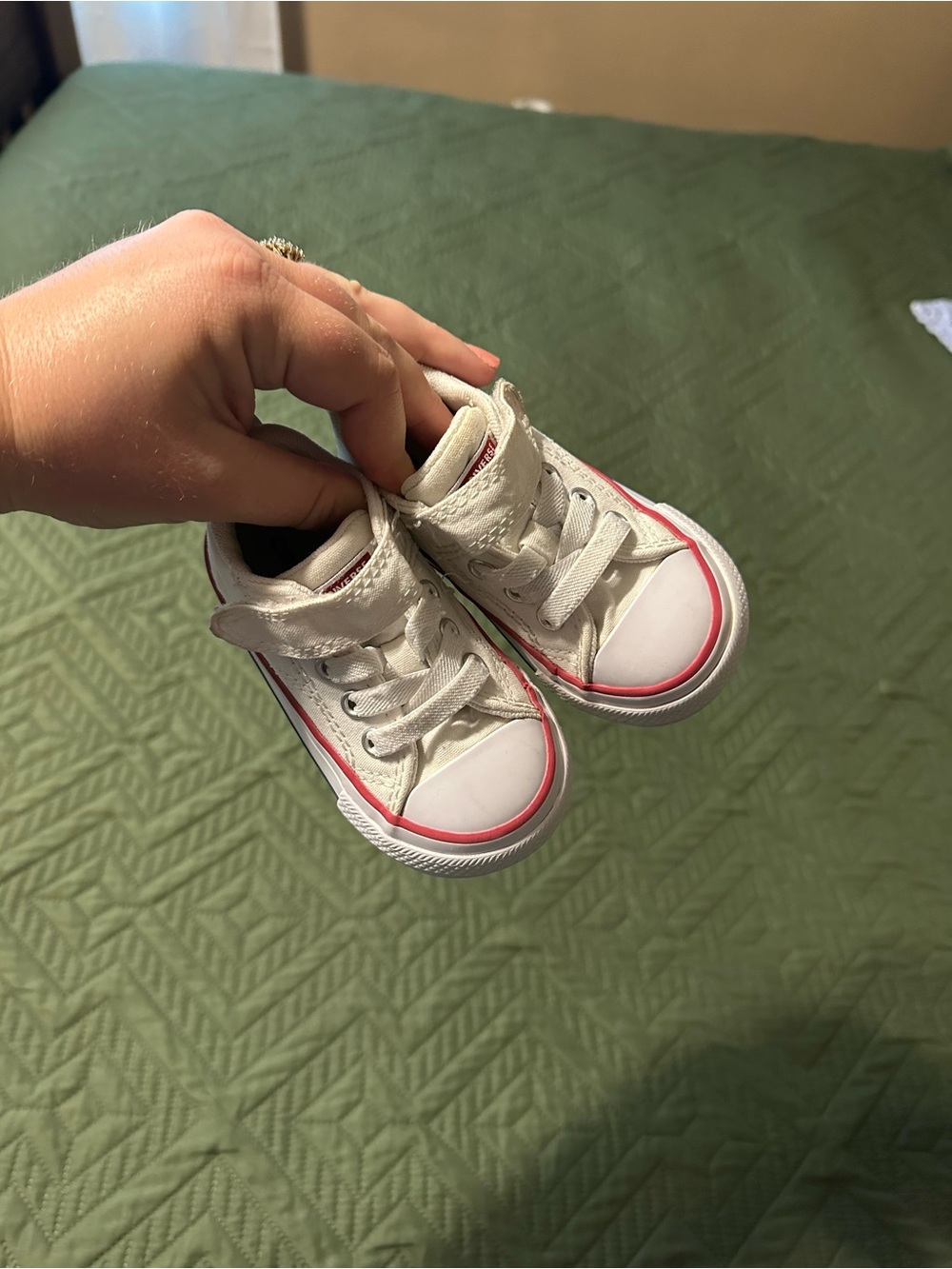 Converse Kids White Sneakers